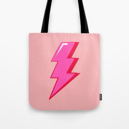 Lightning Bolt Art Aesthetic Tote Bag