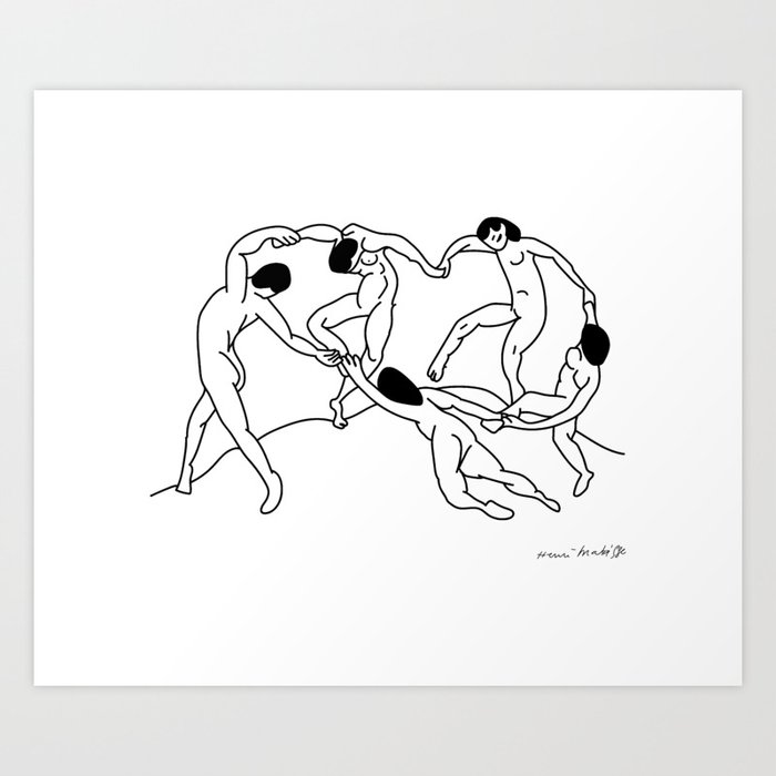 Matisse - The Dance 05 Art Print