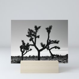 Joshua tree in black and white by ValerieAmber @valerieamberch Mini Art Print