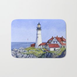 Portland Head Lighthouse Bath Mat