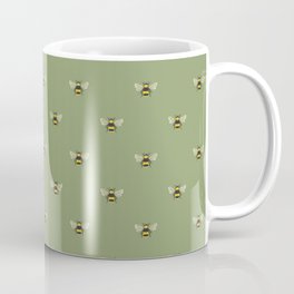 Honey Bee Green Coffee Mug