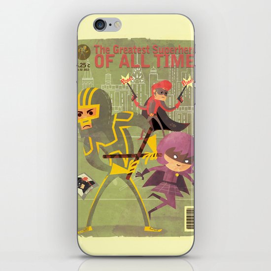 kick ass fan art 2 iPhone & iPod Skin