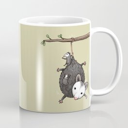 Opossum Family Coffee Mug