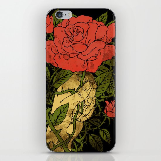 rose in my hand 2.0 iPhone & iPod Skin