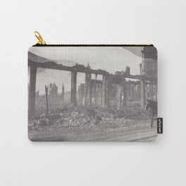 Arnold Genthe - Ruins; Location Unknown, San Francisco Earthquake And Fire (April 1906, printed 1956) Carry-All Pouch