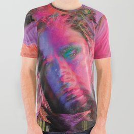 Face Melts All Over Graphic Tee