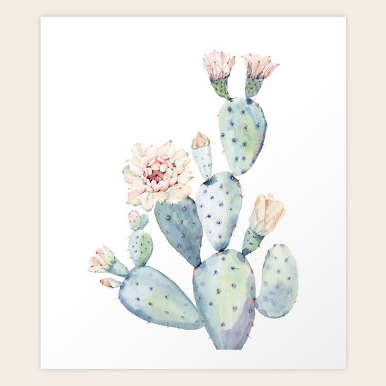 The Prettiest Cactus Art Print by Nature Magick Society6