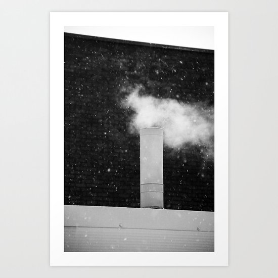 Steam Art Print