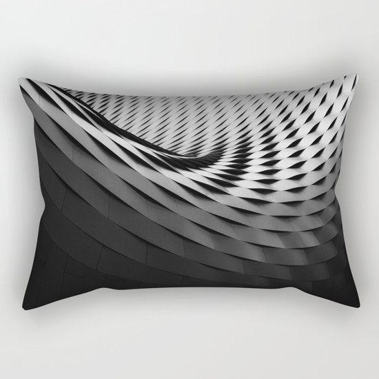 architecture black white Rectangular Pillow