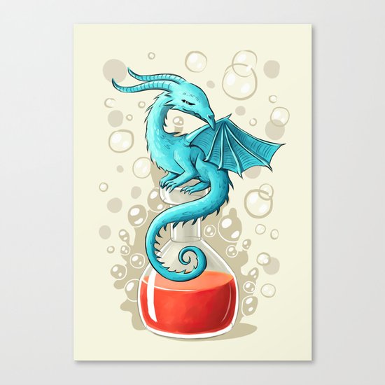 Dragon Potion Canvas Print