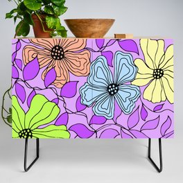 Flower party 2 Credenza
