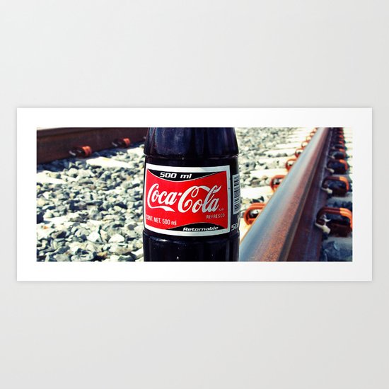 Railway Cola Art Print