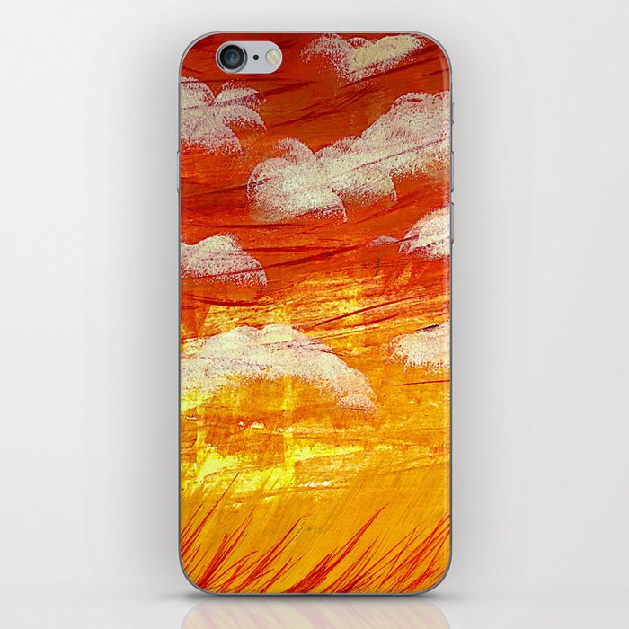 Sunset Winds - Field iPhone Skin