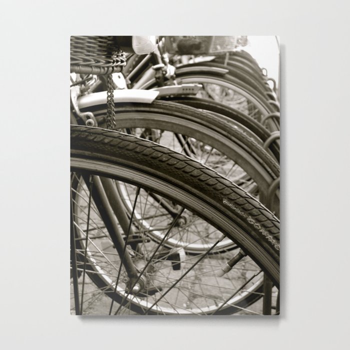 Bike København Metal Print