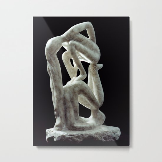 Amnon and Tamar by Shimon Drory Metal Print