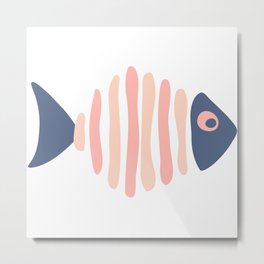 FISH Metal Print