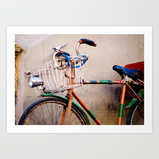 I want to ride my bicycle Art Print
