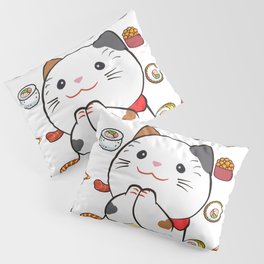 sushinya kawaii cat Pillow Sham