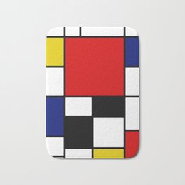 Piet Mondrian Bath Mat