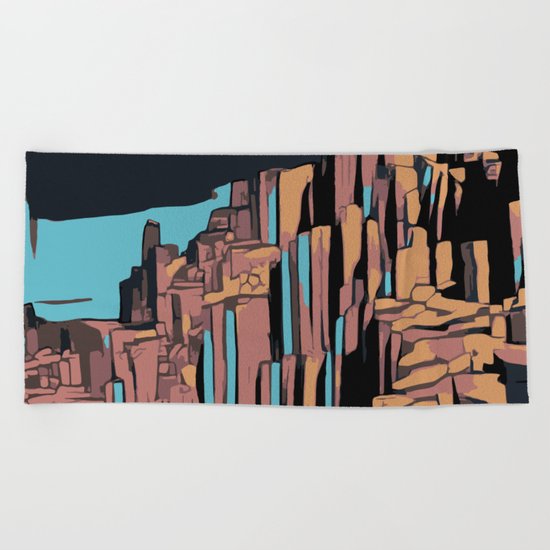 The Rock Beach Towel