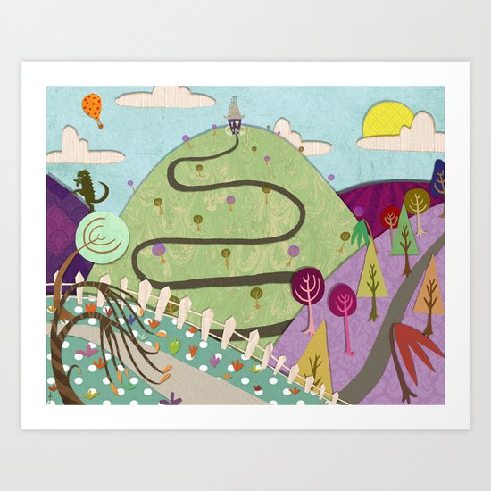 Summer's day Art Print