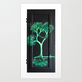 tree of pearblossom Art Print