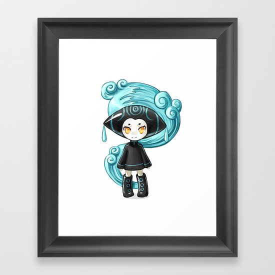 Water Sprite Framed Art Print