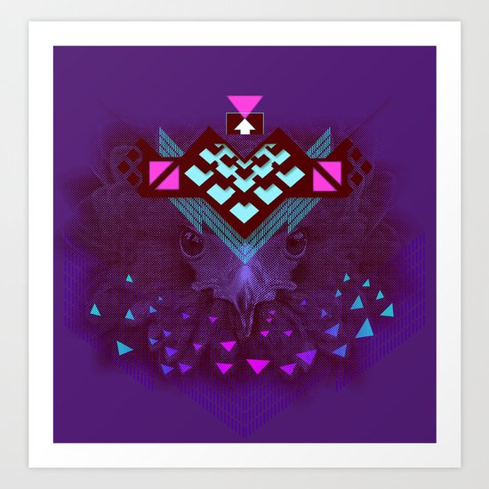 ::Space Bird:: Art Print