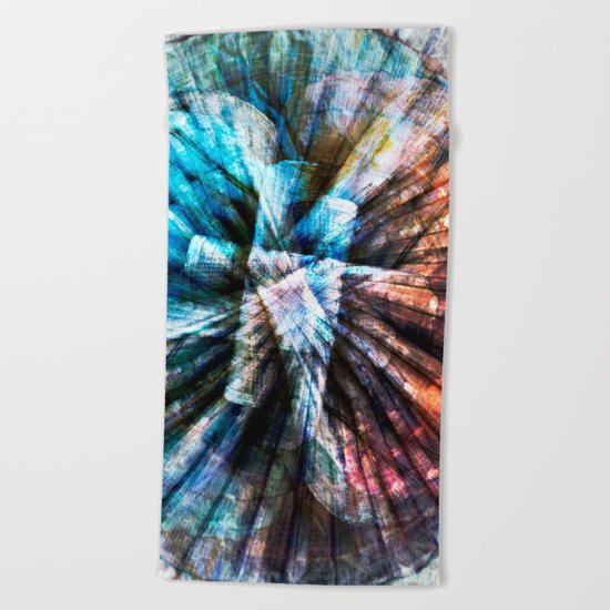 ARCHAIC MARITIME STRUCTURES Beach Towel