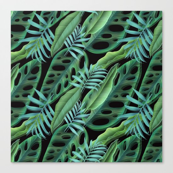 tropical again Canvas Print