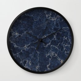 Denim Marble Texture Surface 21 Wall Clock