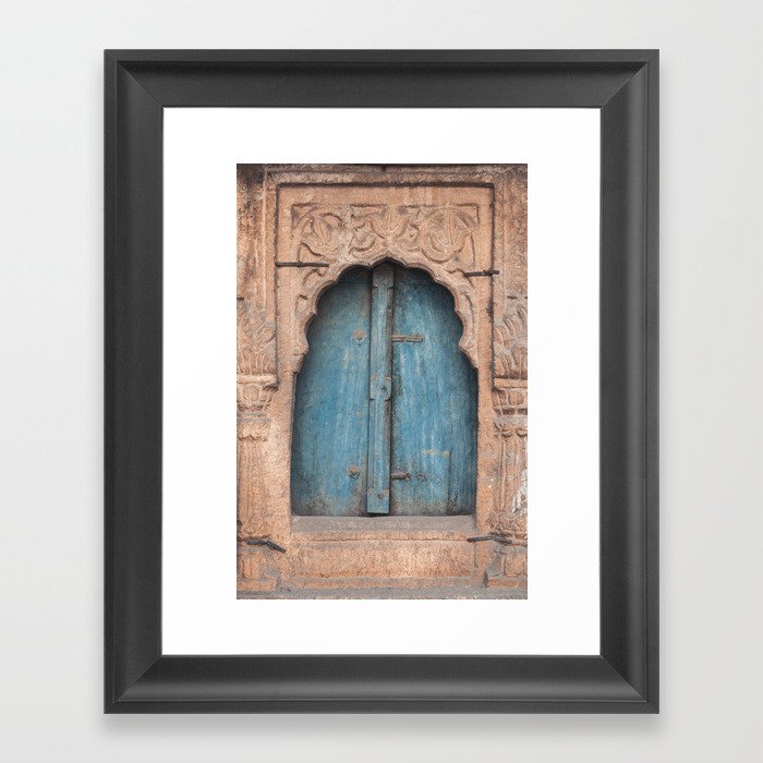 Doors Of India 2 Framed Art Print