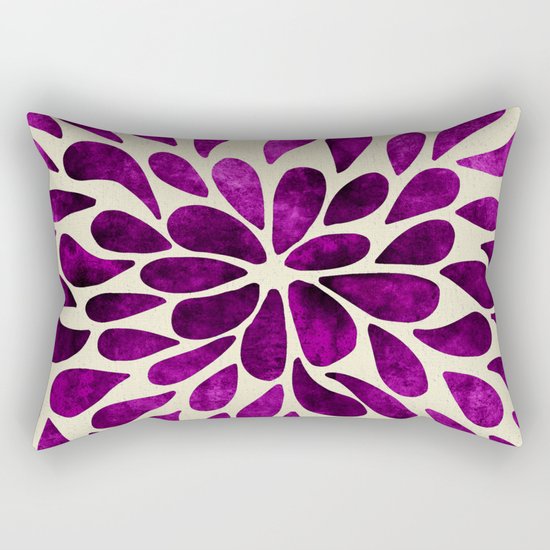 Petal Burst #21 Rectangular Pillow