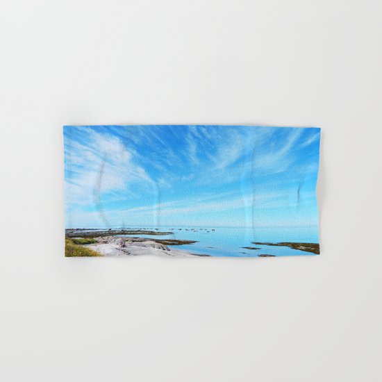 Big Blue Calm Hand & Bath Towel