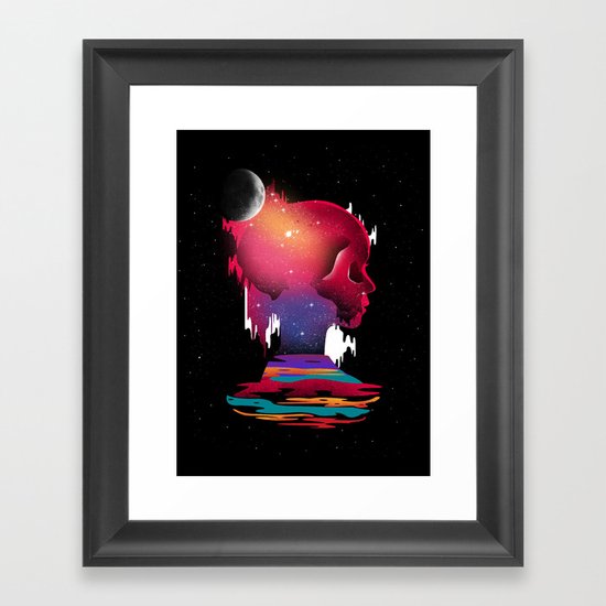 Emotional Abuse Framed Art Print