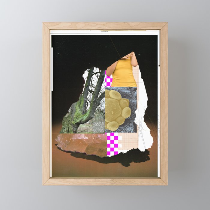 the mystery cristal mix 2221 Framed Mini Art Print