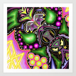 Electric Love Art Print