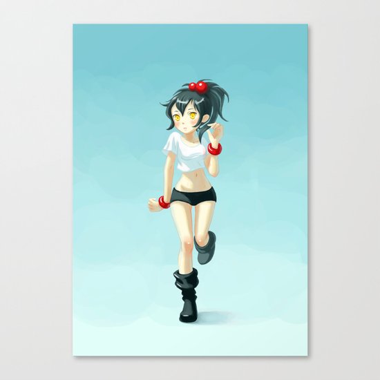 Runner Canvas Print