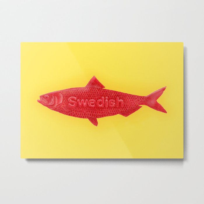 Swedish Fish Metal Print