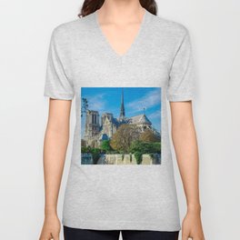 Notre-Dame de Paris V Neck T Shirt
