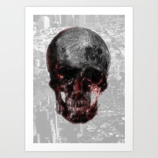 The Death of the Moon Art Print