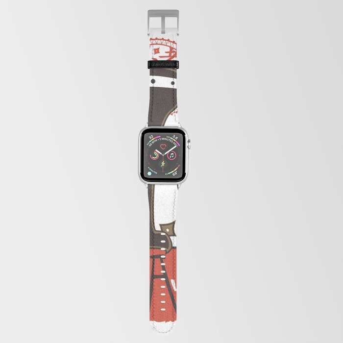 A French Ninja Cat (Le Chat Ninja) Apple Watch Band