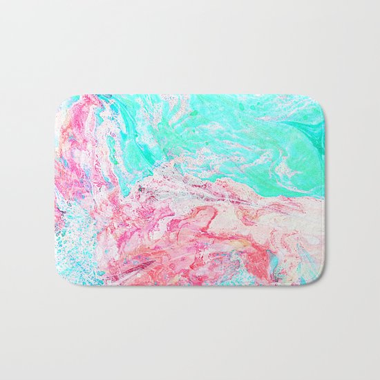 Paper Marble #society6 #decor #buyart Bath Mat