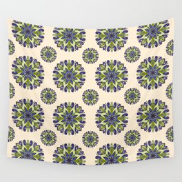 Green /Blue Bohemian Mandala Wall Tapestry