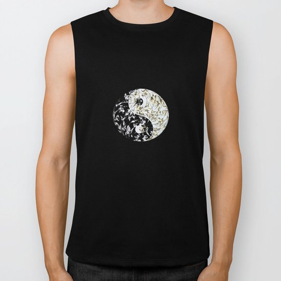 Yin Yang Biker Tank