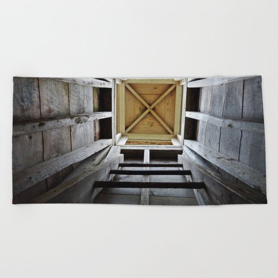 Up the Rung Ladder Beach Towel
