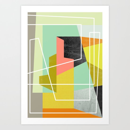 ColorBlock II Art Print