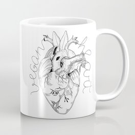 Vegan Heart Coffee Mug