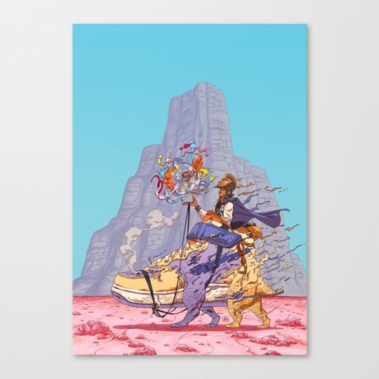 The Airtight Shoebox Canvas Print