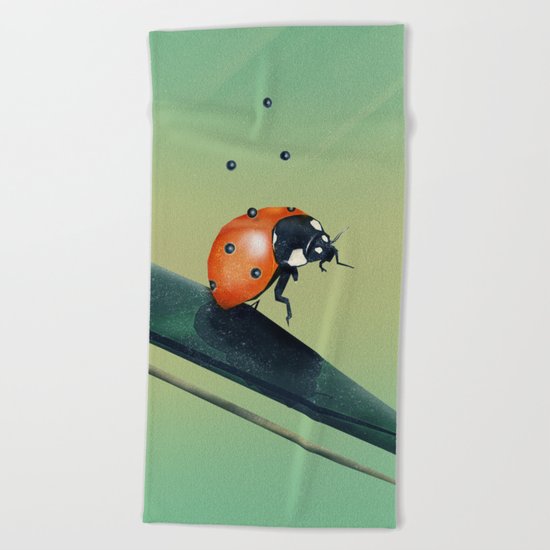 Oh, Bugger (Spring Version) Beach Towel